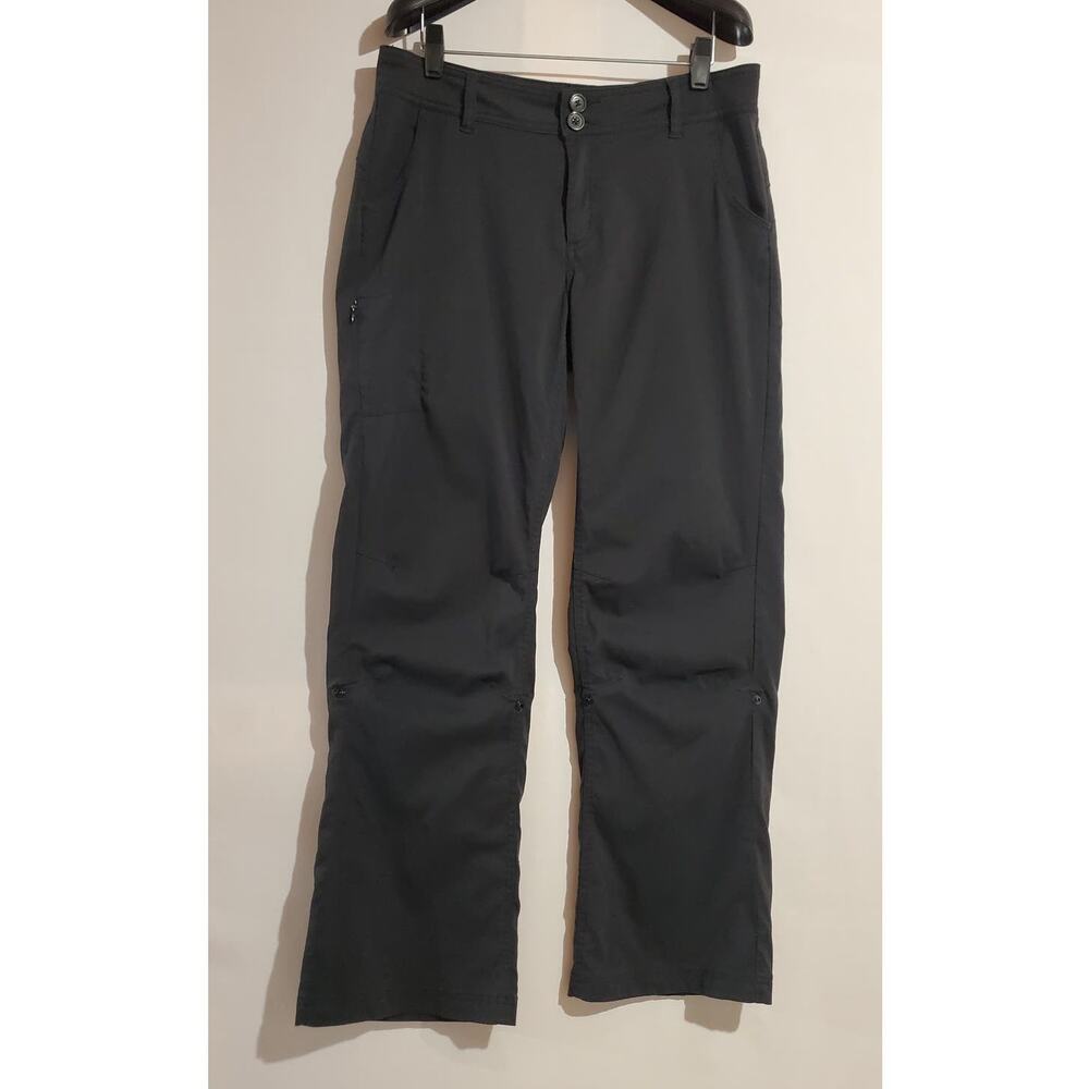 Prana Halle Black Straight-Leg Hiking Pants